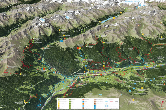  Panoramakarte, ©TVB Tiroler Oberland;